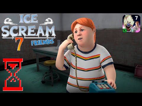 Видео: Прохождение Мороженщика 7 на сложности // Ice Scream 7 Friends: Lis