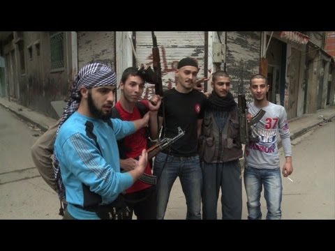 Zerstörtes Homs inspiriert syrische Künstler