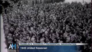 Franklin D. Roosevelt's 1945 Presidential Inauguration