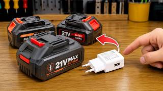 Never Buy New Batteries Again! Restore Old Batteries to Full Power With a Regular Phone Charger screenshot 5