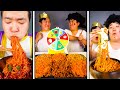 Spicy food challenge | 6 Types of Buldak Fire Noodles with funny ASMR Mukbang! collection