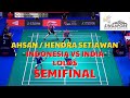 BADMINTON SINGAPORE OPEN 2022 AHSAN/SETIAWAN vs M.R. ARJUN/DHRUV KAPILA