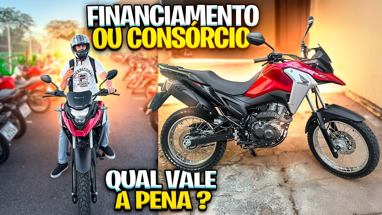 consorcio ou financiamento entedam como comprei a XRE 190 2025