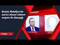 Ramiz Mehdiyevin xarici xüsusi xidmət orqanı ilə danışığı