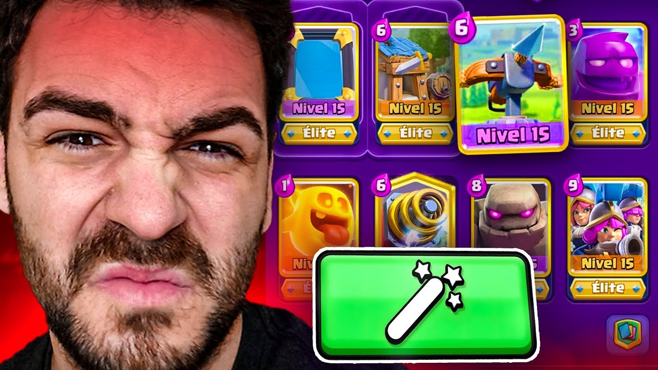 La Varita Mágica elige mi Mazo de Clash Royale 💀