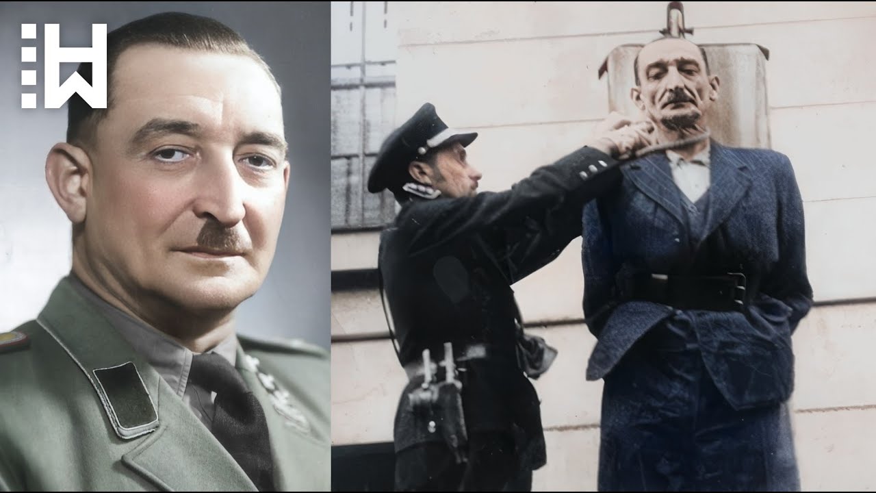 Poprava krvavého velitele věznice v Malé pevnosti v Terezíně - Řezník z Terezína Heinrich Jöckel