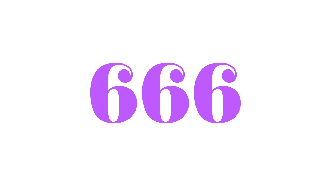 666 message • Angel number