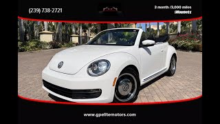 2013 VW Beetle Convertible FOR SALE
