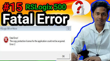 Fatal Error! The copy protection license for the application could not be acquired. Error 2