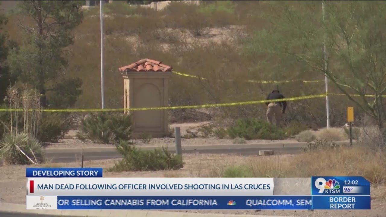 Man dead following officer involved shooting in Las Cruces - YouTube