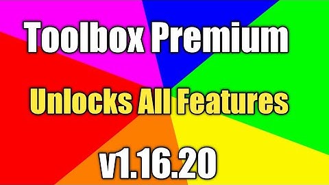 [Brand New] Toolbox Premium Unlocks All kill aura bridge Builder  v1.16.20