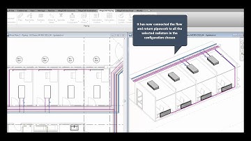 Enhancing the power of Revit MEP - MagiCAD Radiator Connection Tool