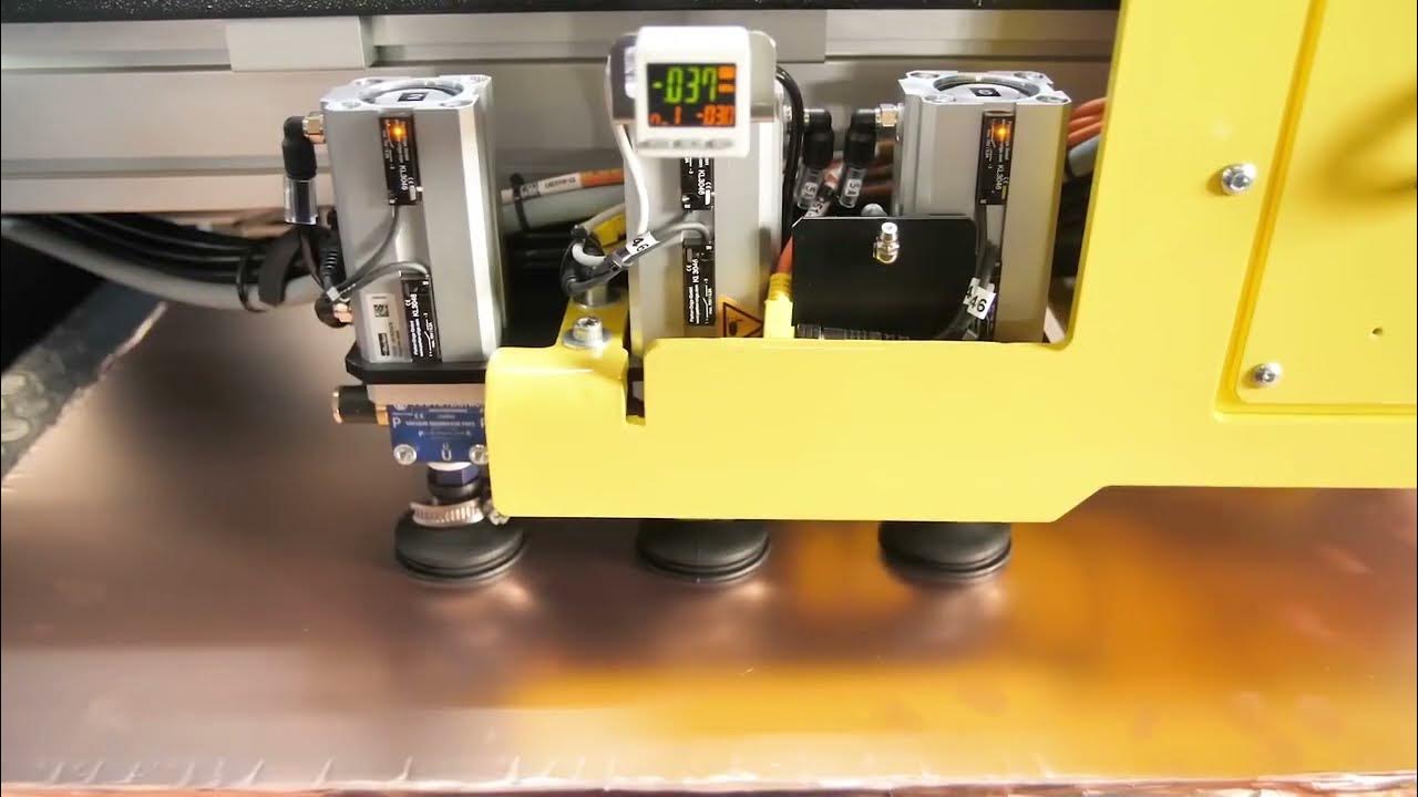 Inspecta X-Ray Twin Spindle - Automatic Load Unload - YouTube