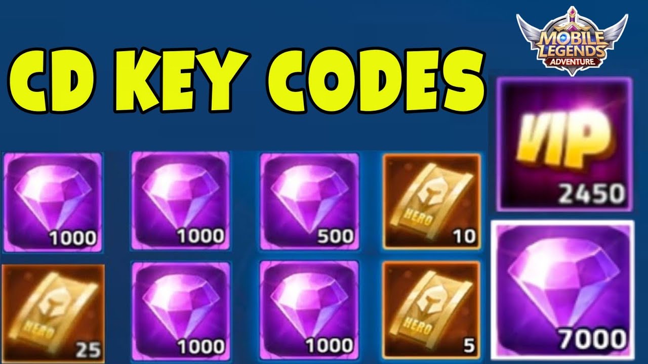 ML ADVENTURE CD KEY NOVEMBER 2022 - MOBILE LEGENDS ADVENTURE CODES 2022 | CODE CD KEY ML ADVENTURE