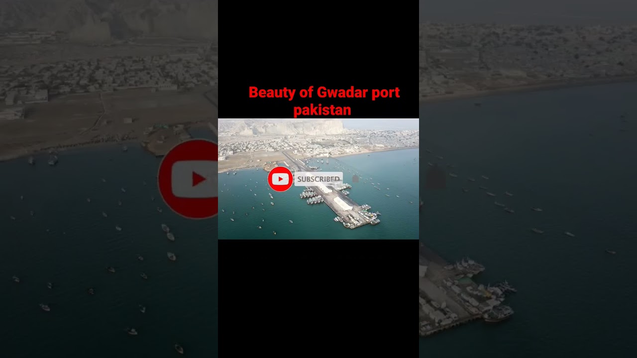 Beauty of Gwadar port pakistan