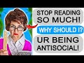 r/EntitledPeople "KAREN DEMANDS I STOP READING!"