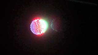 Dragon Fireworks 6-inch 3 parts STC ghost shell aqua red blue