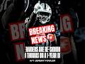 🚨 #Raiders RESIGN Ian Thomas 🏴‍☠️