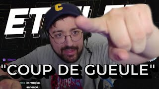 ETOILES DEBRIEF SON ZEVENT, PETIT COUP DE GUEULE