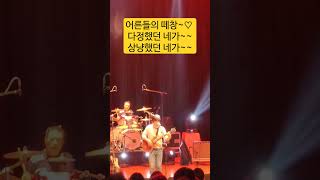 #김창완콘서트떼창 #어른들의문화놀이 #스텐딩콘서트 #쒼…