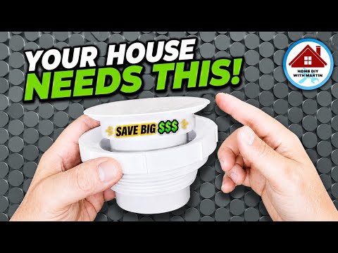 Sewer Popper Relief Valve - Prevent sewage backups into your house