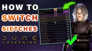How to Swap to a Different Sietch Server ► Dune: Awakening