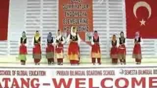 6. Türkçe Olimpiyatları Endonezya Elemeleri Folklor Resimi