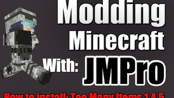 Modding Minecraft How to Install Too Many Items 1.4.5.