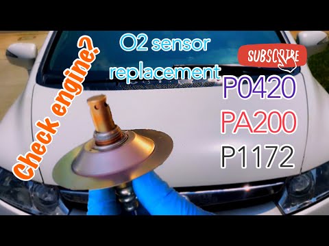 2006 - 2011 DIY | Honda Civic Hybrid O2 sensor Upstream | P0420, P2A00, P1172 | 8th Gen