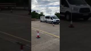 Excellent Minibus and Trailer Reversing Before DVSA Driving Test