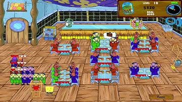SpongeBob Diner Dash 2: Two Times the Trouble - Level #19 - Goo Lagoon IX