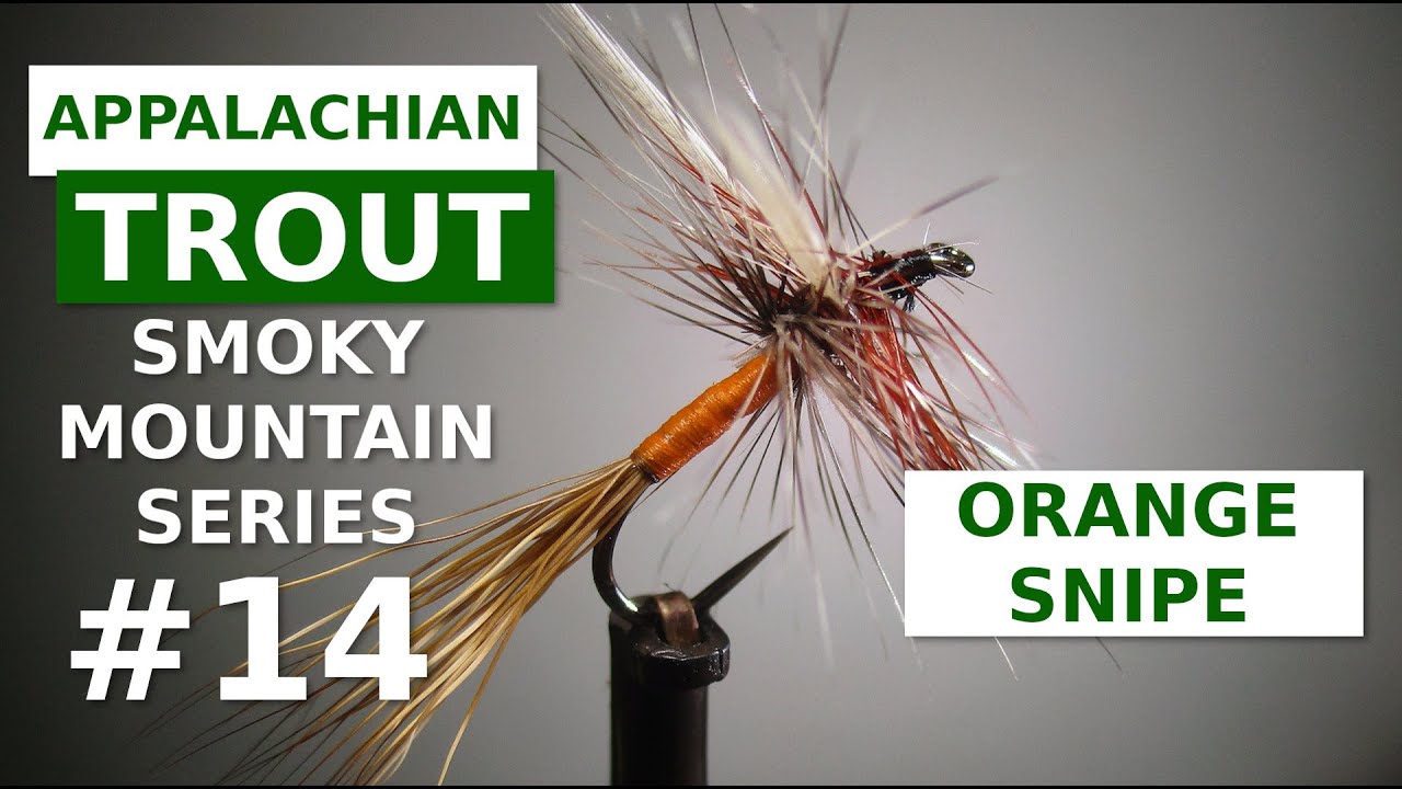 Orange Snipe - Fly Tying Appalachian/Great Smoky Mountain Trout Flies 