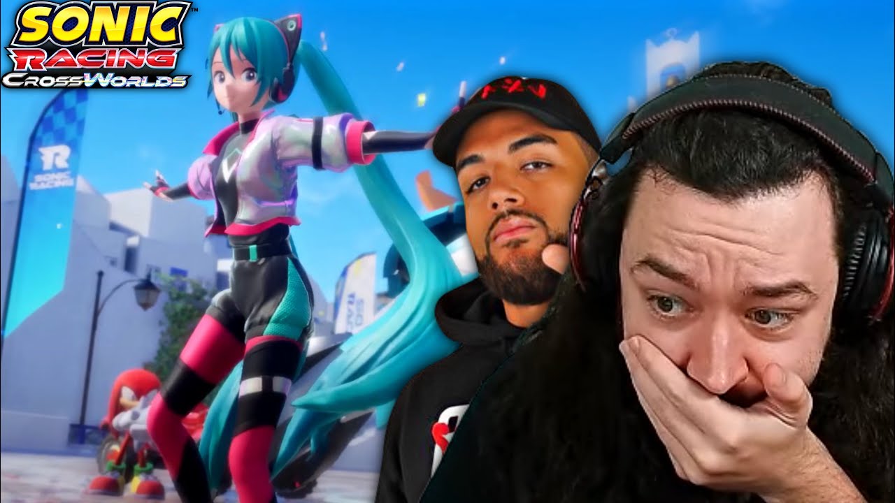Хацунэ Мику в этой игре!? Sonic Racing CrossWorlds с The SQUAD