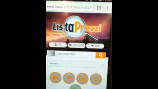 Ricerca tramite codice a barre su ListaPrezzi.it screenshot 3