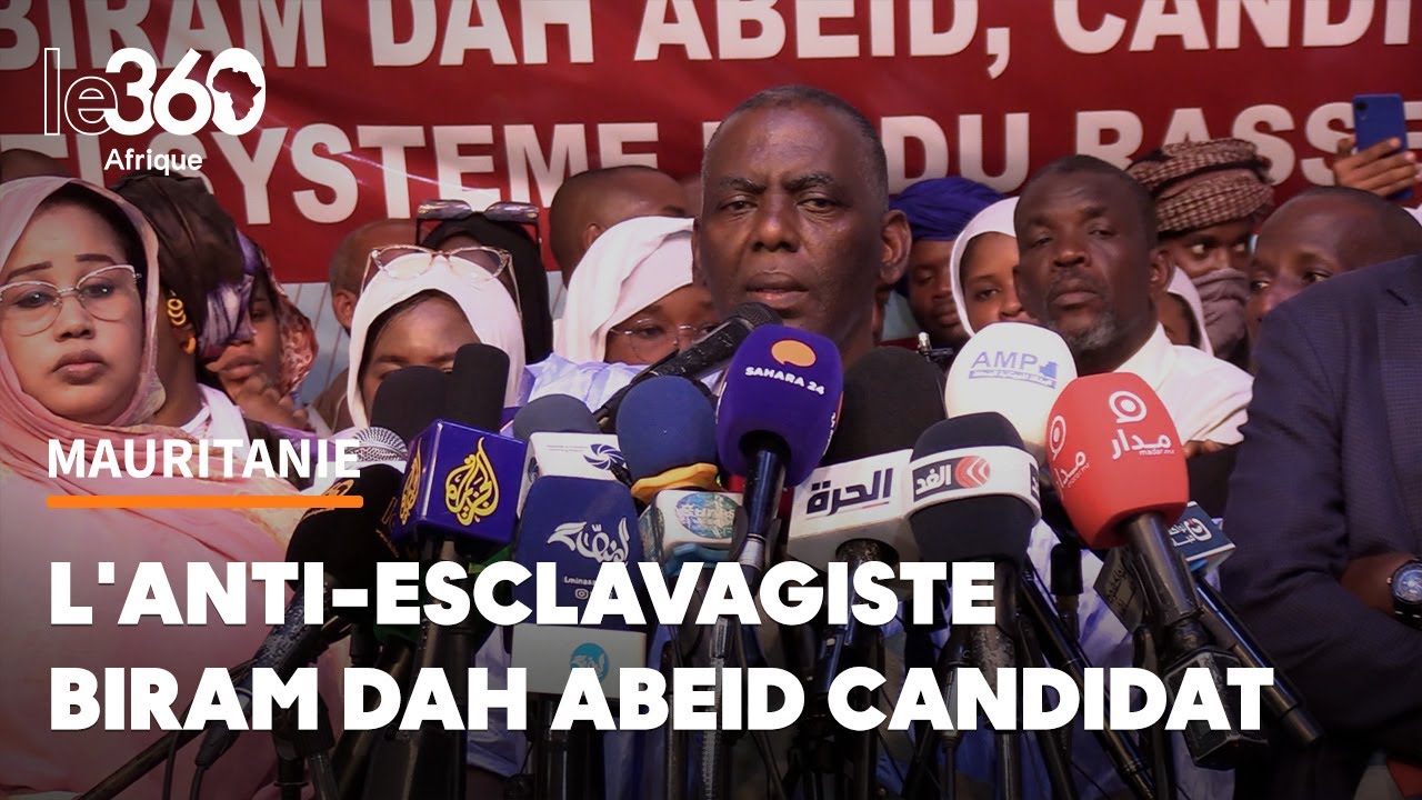 Présidentielle en Mauritanie: Biram Dah Abeid officialise sa candidature