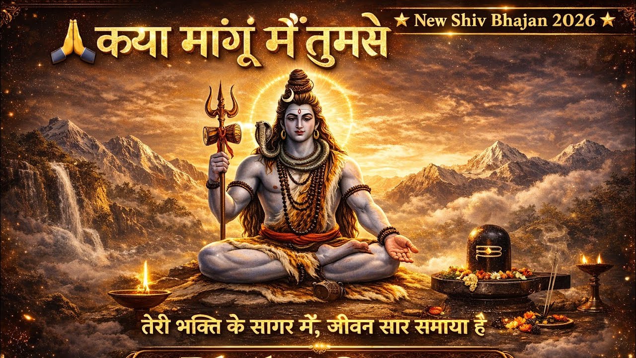 शिव भजन क्या मांगू मैं तुमसे बोले painful and powerful Man Ko Shanti dene wala bhajan