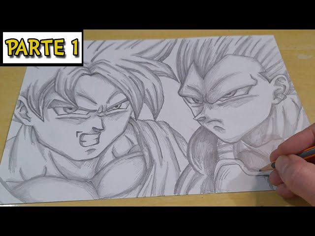 aprender_a_desenhar - Que nota esse Goku merece ❓🤔 Não se esqueça de  compartilha, marcar seus amigos(as) e salvar o post para tentar desenhar  depois ✍👥📩❤ . Goku 😍 . Dragon Ball ❤ .