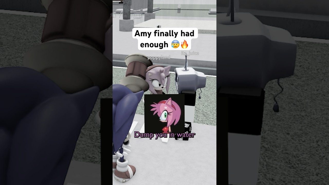 AMY FINALLY CRASHES OUT Roblox Micup Sonic YouTube 