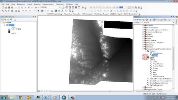PROYECTAR RASTER EN ARCGIS