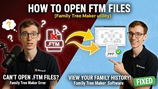 كيفية فتح ملفات FTM (برنامج Family Tree Maker) screenshot 5