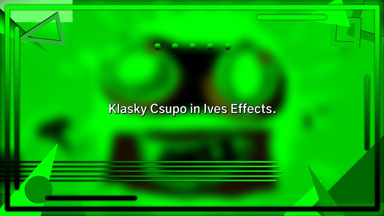 Klasky Csupo in Ives Effects.