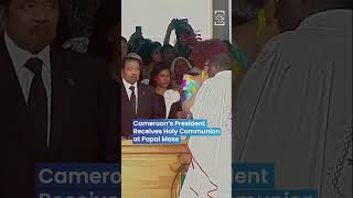 Cameroon’s President and First Lady Receive Holy Communion at Papal Mass| Shalom World News