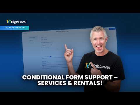 Conditional Form Support Services Rentals