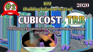 #2. TUTORIAL SOFTWARE BIM CUBICOST TRB [UNTUK PEMULA] Menghitung volume Bangunan Dengan Cepat