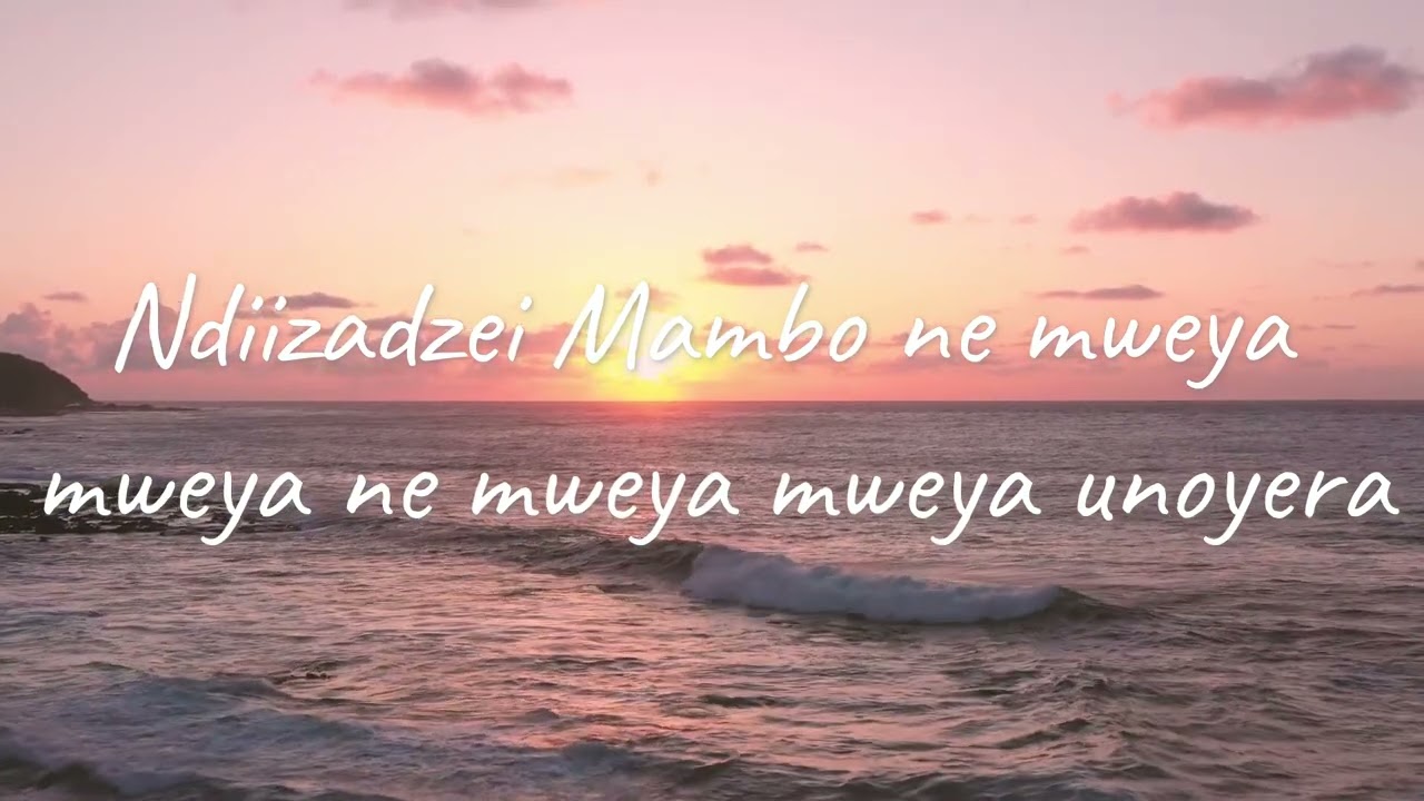 Mambo Dhuterere   Ndinzwe Mambo Official lyrics