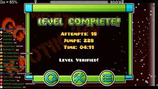 Geometry Dash - Inner Hell - Verification on Stream by MeatiusGaming