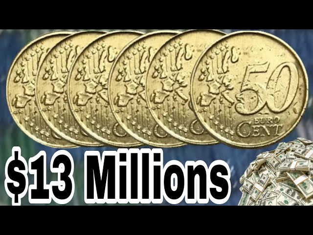 Top 5 Ultra Rare & Valuable 50 Euro Cent Coins Worth Millions