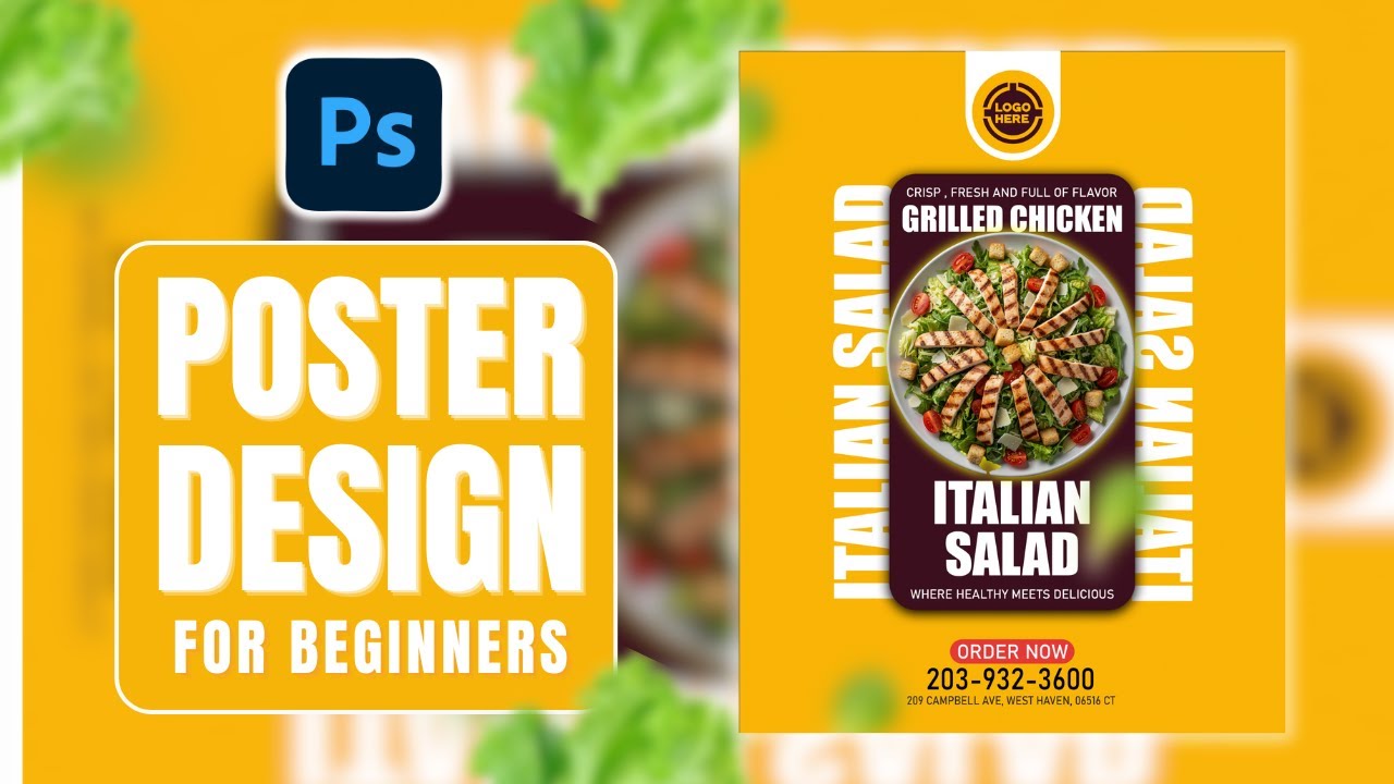 Design In Photoshop Poster Design in Adobe Photoshop | Complete Step-by-Step Tutorial for ...