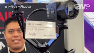 InfoComm 2022: AIDA Imaging Shows NDI POV Series Cameras with HD-NDI 200, Cube, Mini & IP67 Models