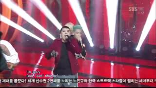 BIGBANG BAD BOY in inkigayo